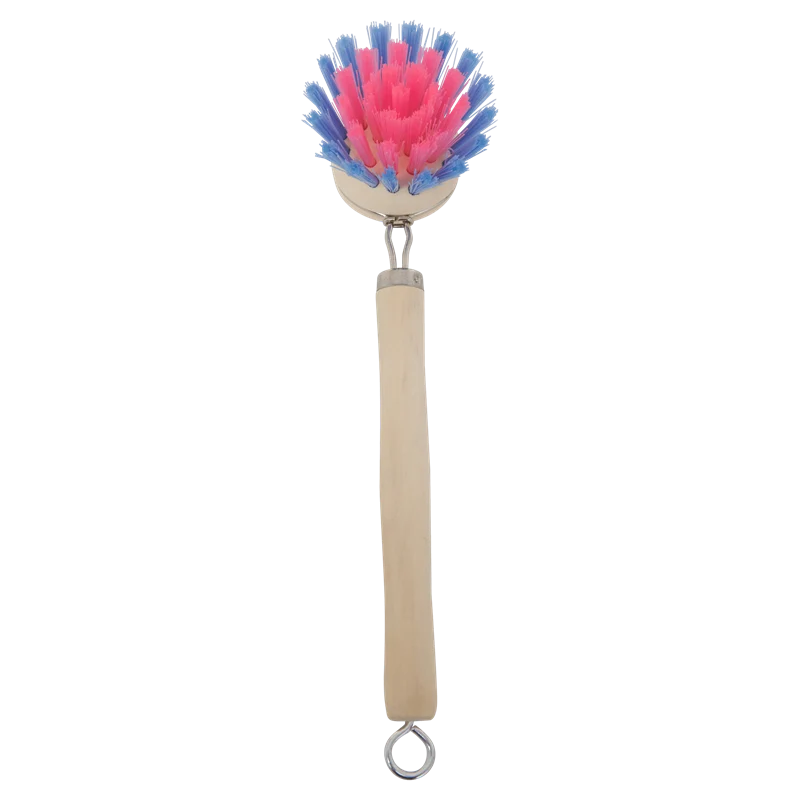 Rice round dishwashing brush blue
