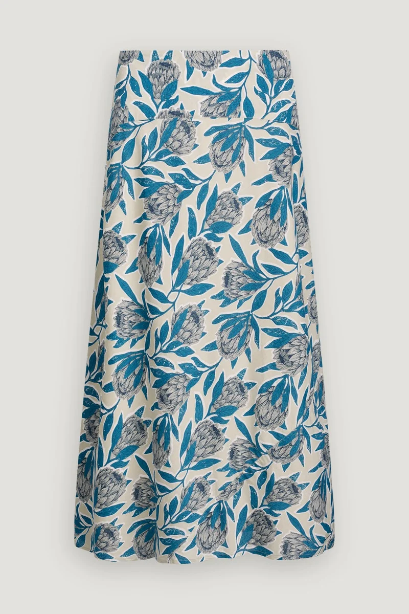 A-lijn rok tot op de enkels | Seasalt Cornwall panel skirt proteas easel