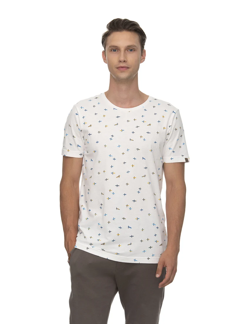 Ragwear Men T-Shirt Taylor White