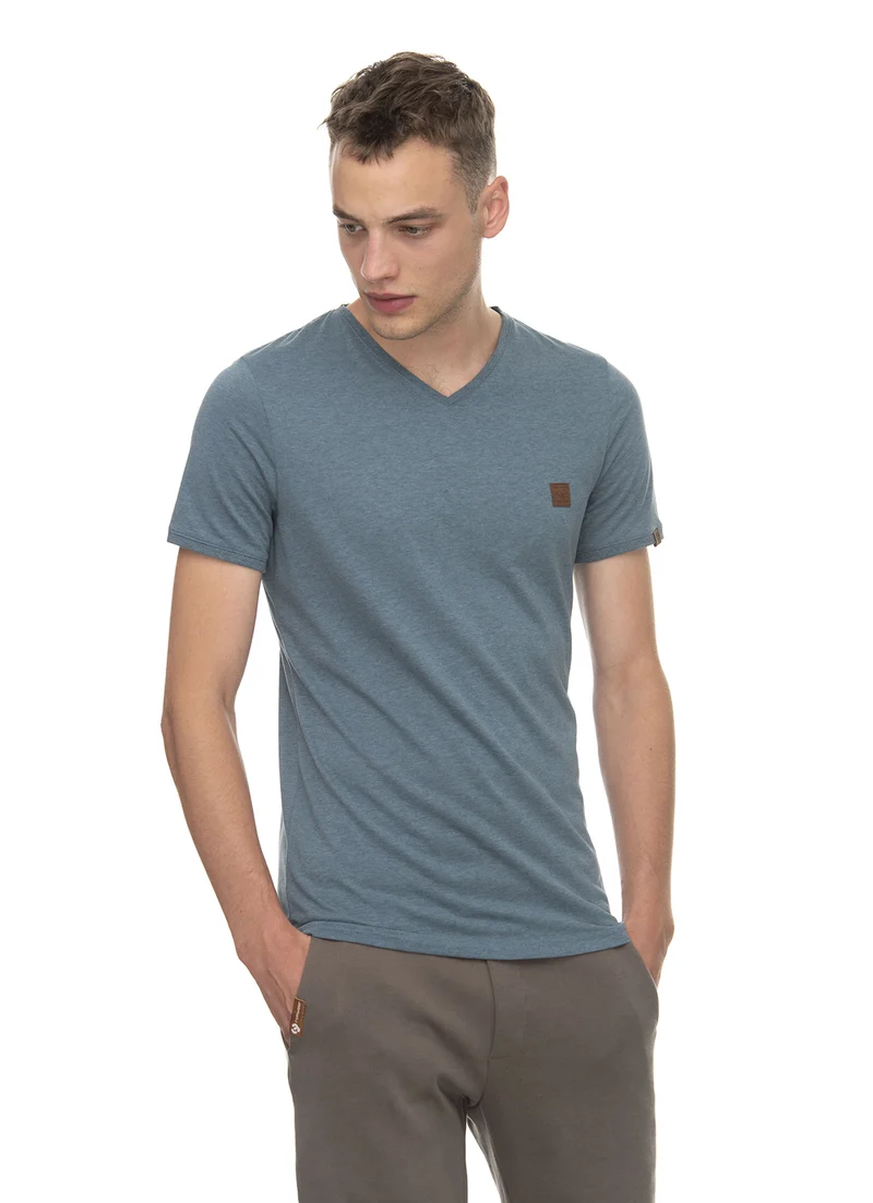 Ragwear Men T-Shirt Kian Denim Blue