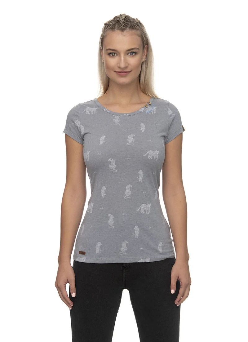 Ragwear Top Mint Tiger Grey