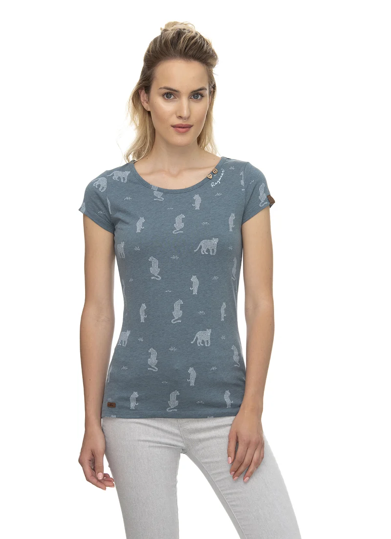 Ragwear Top Mint Tiger Denim Blue
