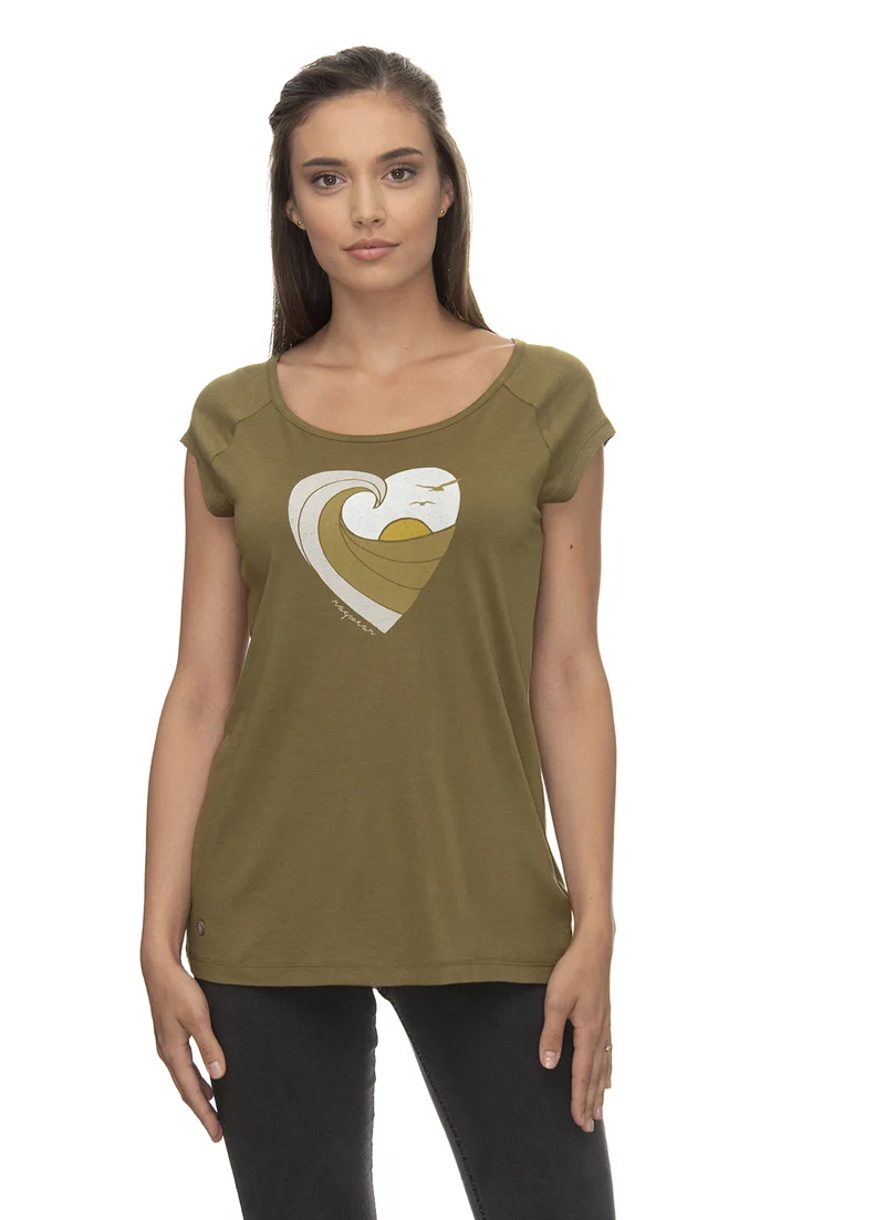 Ragwear Top Sea Breeze Organic Olive