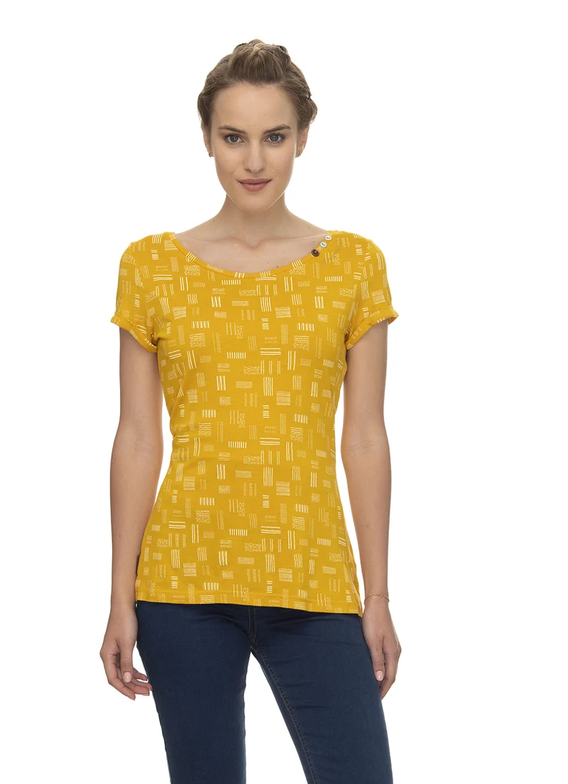 Ragwear Top Florah B Organic Yellow