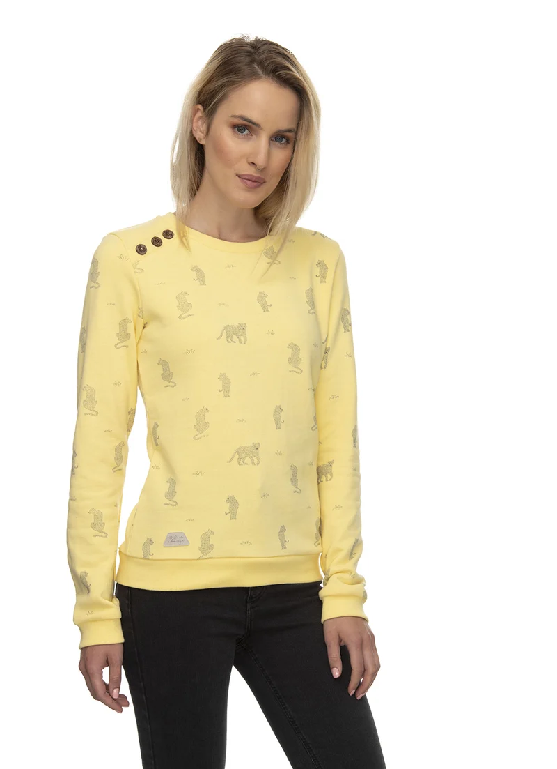 Ragwear Sweatshirt Glorious Tiger Yellow