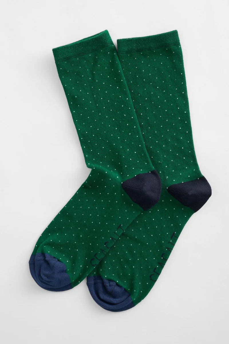 Seasalt Cornwall Everyday Socks Mini Confetti Sycamore