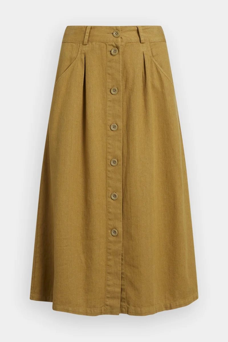 Seasalt Cornwall Screen Test Skirt Oak