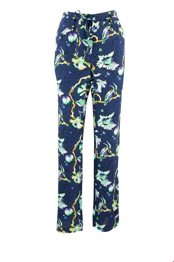 Blauwe Luchtige Zomerbroek | Zilch Pants Hummingbird Navy