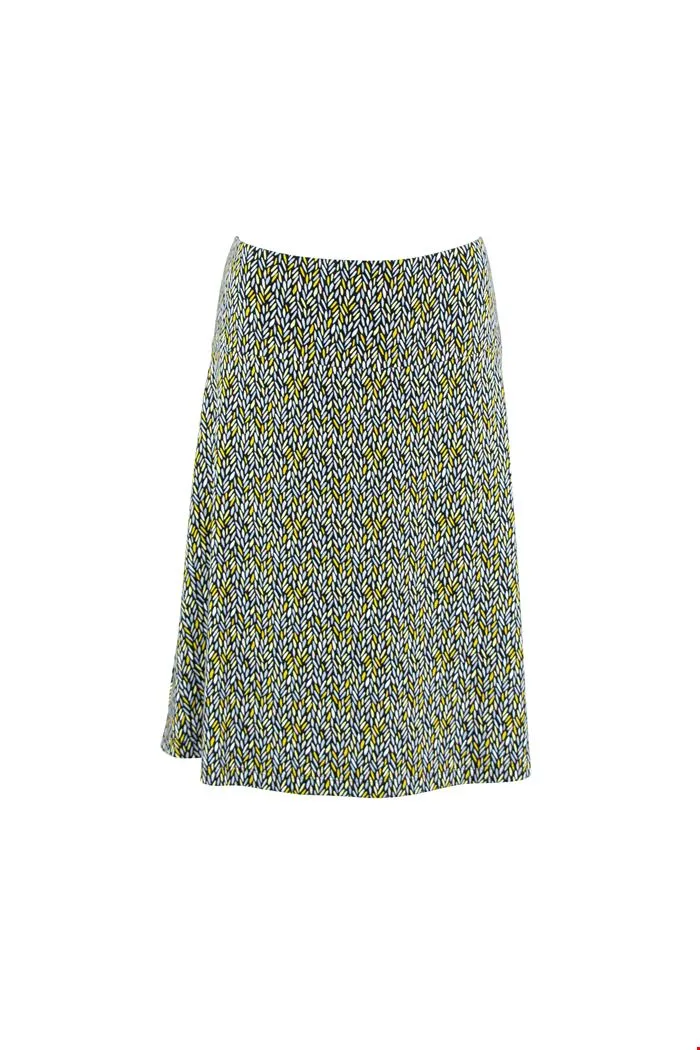 Zwart Rokje Van Duurzame Visccose | Zilch Skirt A-Line Sprinkle Black