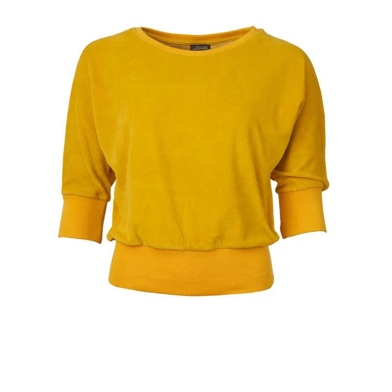 Froy & Dind Sweater Sybille Ceylon Yellow Velours