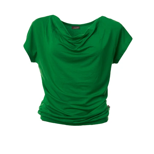 Froy & Dind Shirt Mimi Summer Green Jersey Tencel