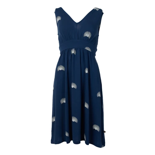 Froy & Dind Dress Bo Peacock Jersey Tencel