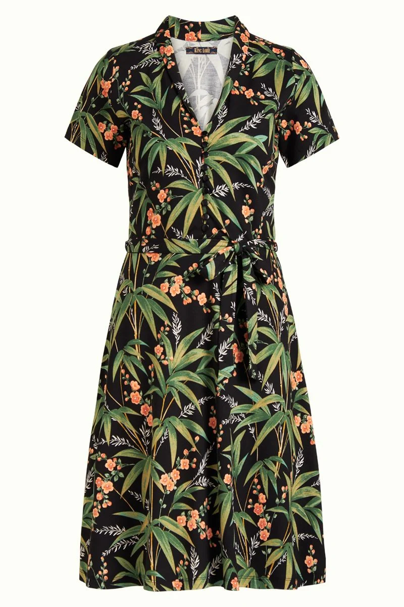 King Louie Emmy Dress Tahiti Black