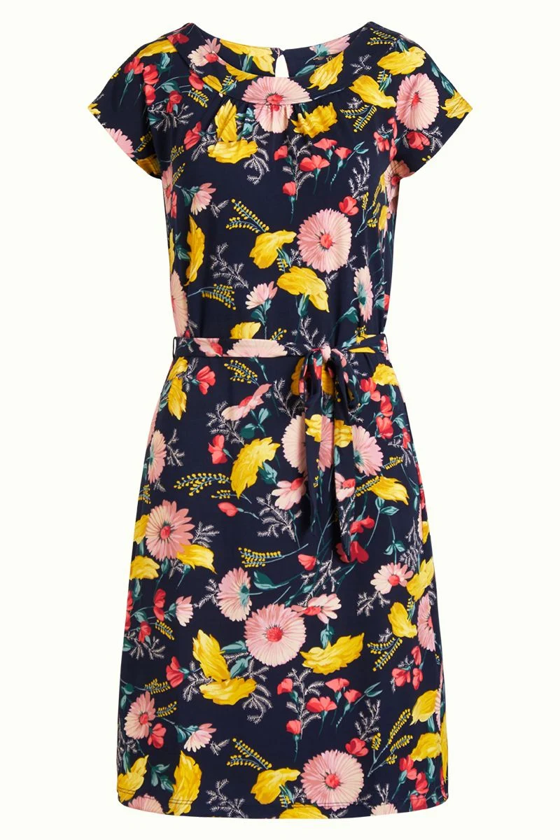 King Louie Shirley Dress Rosabelle Blue