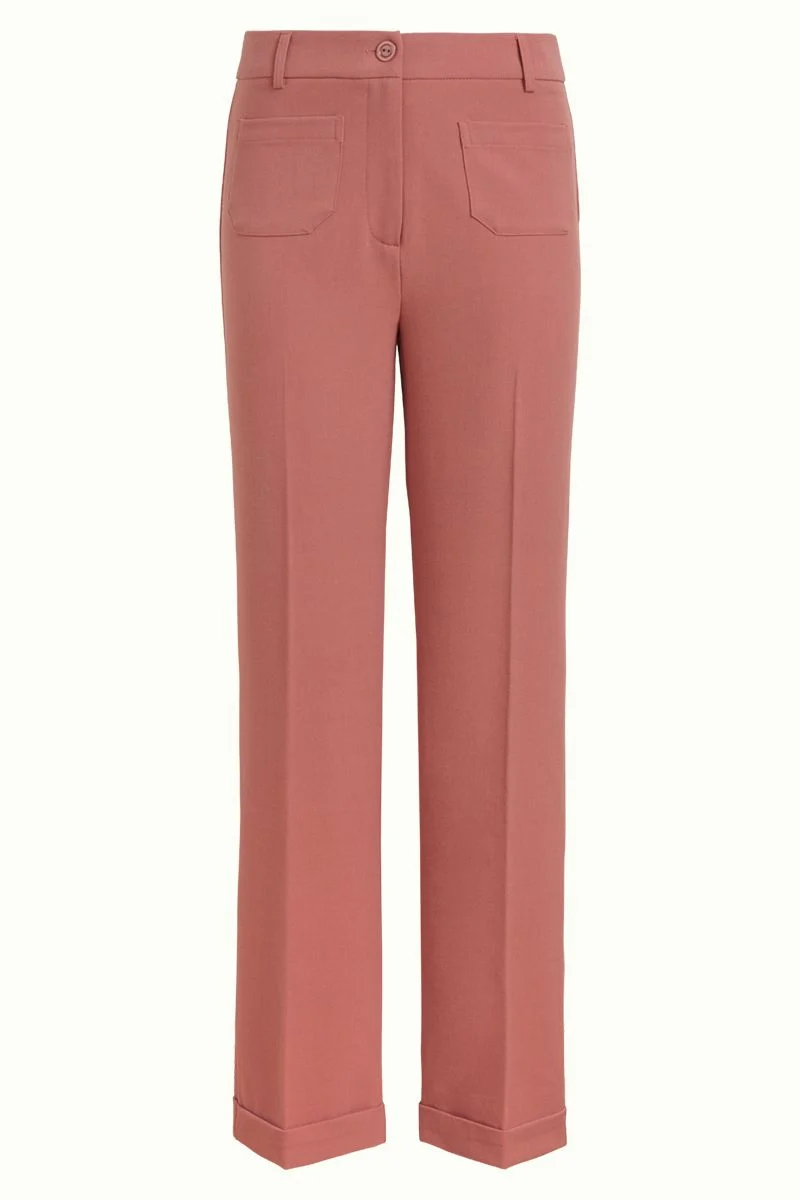 King Louie Garbo Pocket Pants Tuillerie Dusty Rose