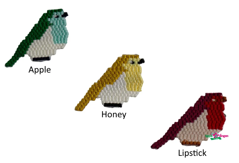 Kleurrijke Brooche In Vogelvorm | Zilch Brooch Diverse Kleuren