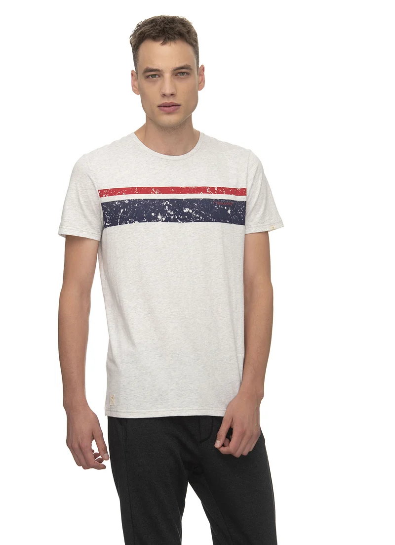 Ragwear Men T-Shirt Hake Organic White
