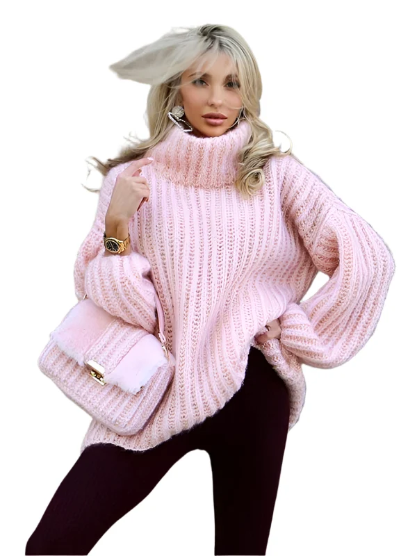 Dames Pullover Trui Met Lange Mouwen Fluffy