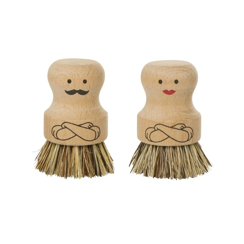 Kikkerland Mr. scrubber OF Mrs. scrubber
