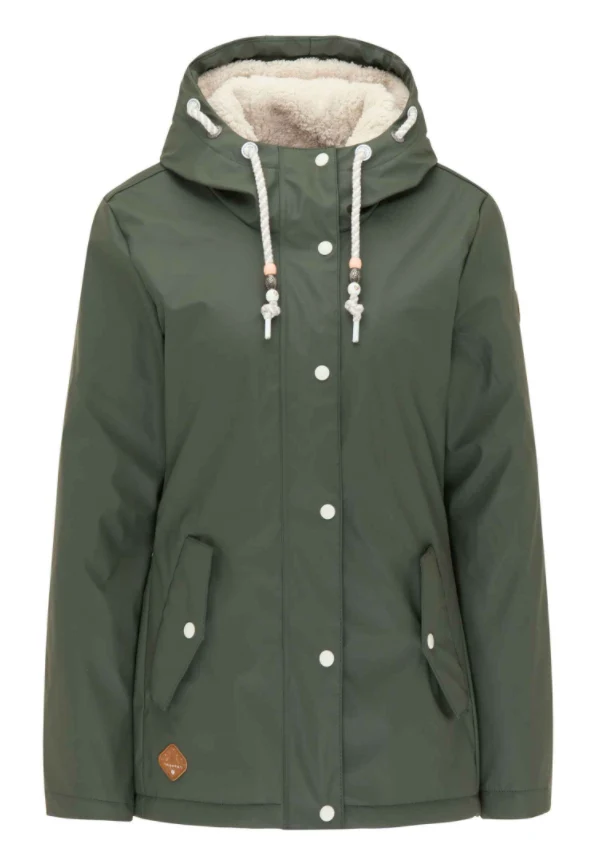 Water -en winddichte jas | Ragwear jacket Marge olive