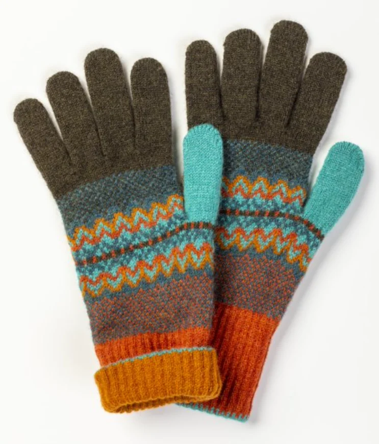 Warme handschoenen van merino wol | Eribe glove staffa