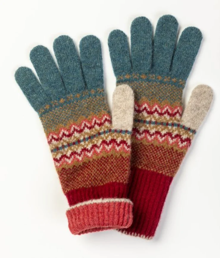Handschoenen van merino wol | Eribe alba glove lugano