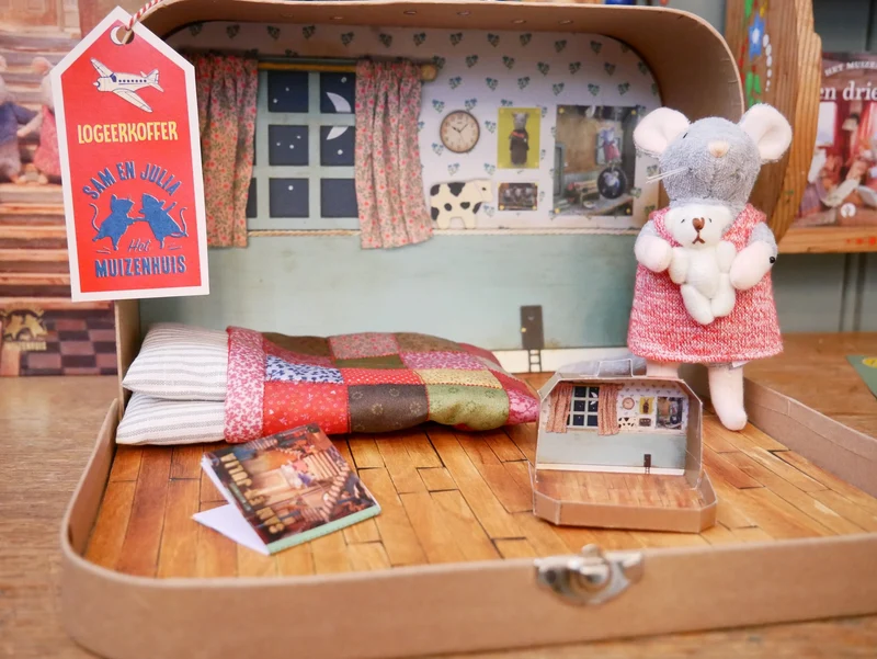 Het Muizenhuis to go logeerkoffer limited edition