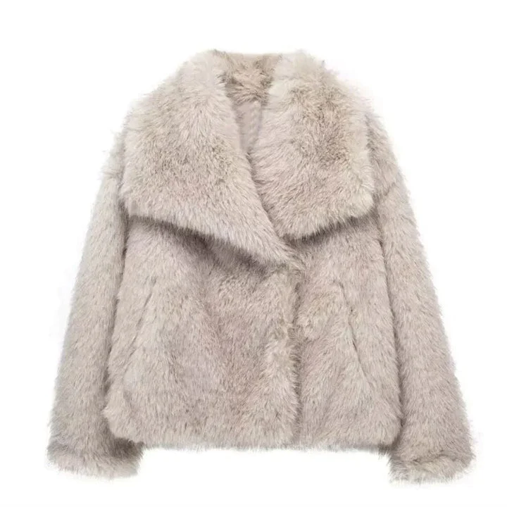 Dames ECO Bontjas met Verantwoordelijke Stijl