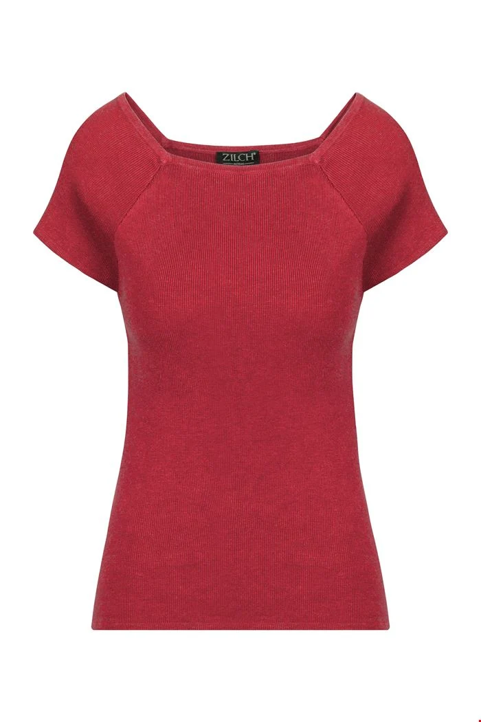 Top met korte mouw | Zilch top short sleeve blossom
