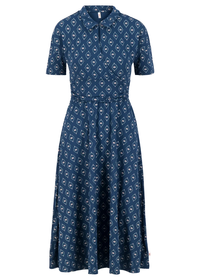 Midi jurk van duurzame viscose | Blutsgeschwister now we are talking robe lotus sutra