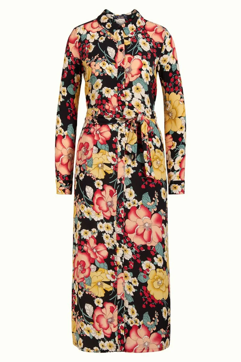 King Louie Rosie Midi Dress Carioca Black