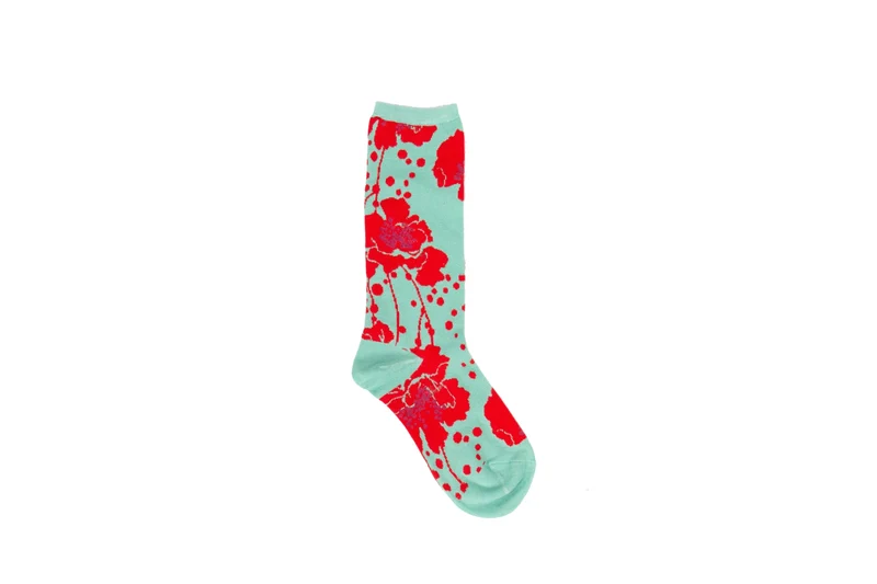 Sokken Van Bamboe | Zilch Socks Poppy Mint