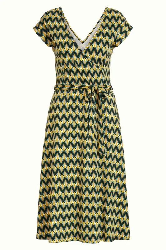 King Louie Mira Dress Namaste Spar Green