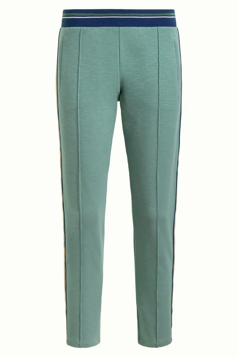 King Louie Joni Pants Slub Sweat Fir Green