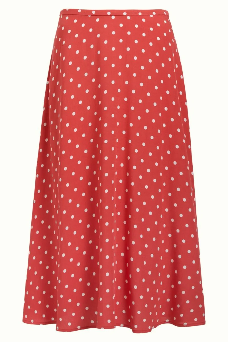 King Louie Juno Skirt Pablo Apple Pink