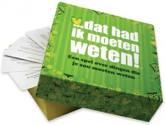 Spel Dit Had Ik Moeten Weten