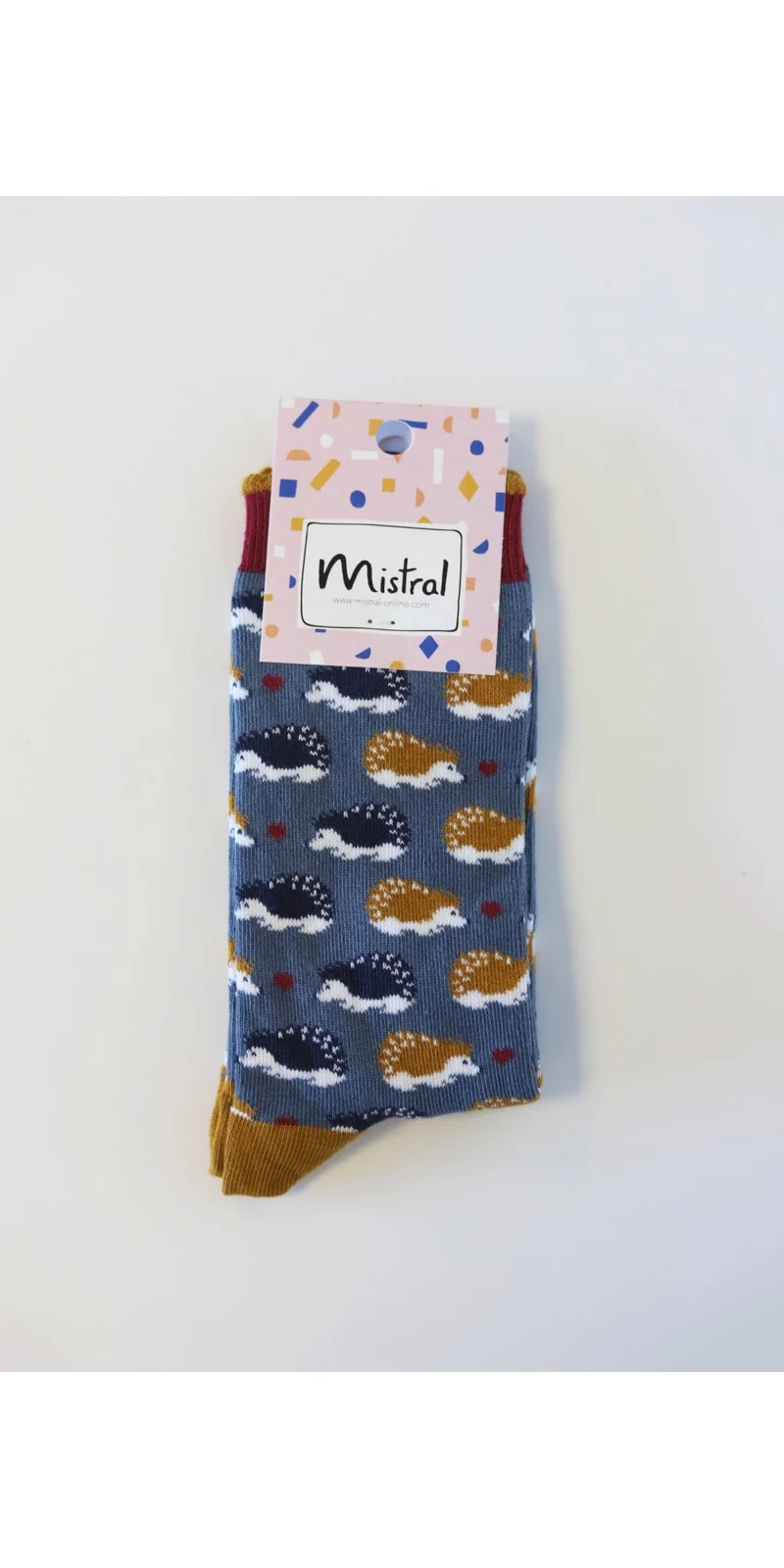 Mistral Lovely Hedgehog Socks Blue