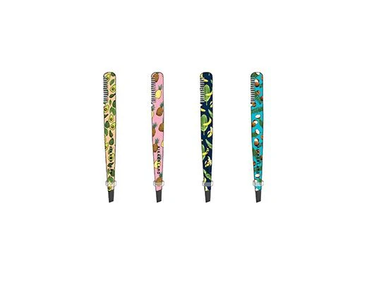 Kikkerland Tropical 2 in 1 Brow Tool