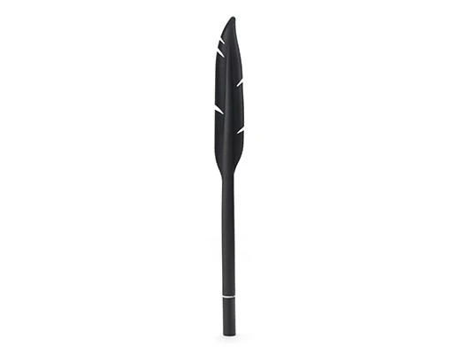 Kikkerland Feather Pen Black