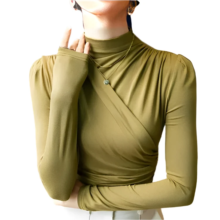 Dames Turtleneck Elegante Katoen