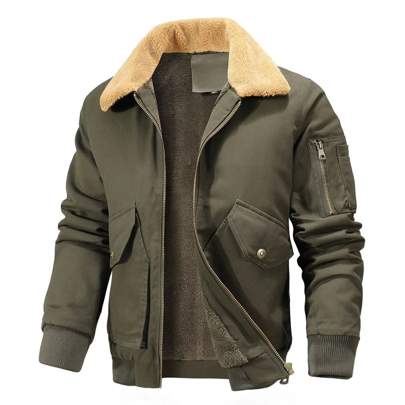 Heren Jacket Casual Functioneel Fleece