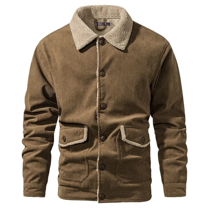 Heren Jas Winter Weerbestendig Polyester met Fleece Voering
