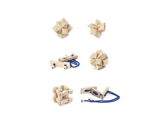 Kikkerland Wood Puzzles