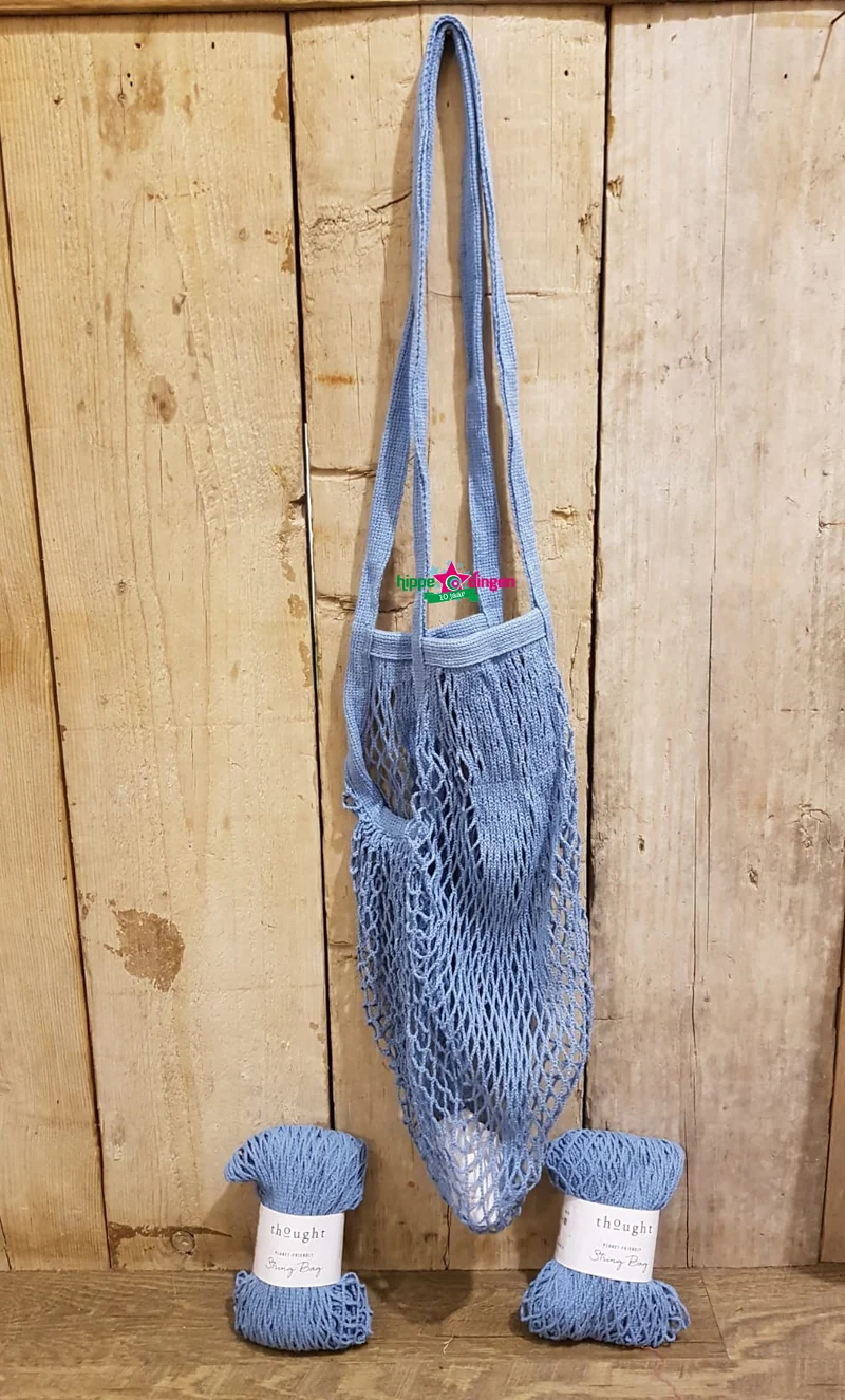 Thought String Bag Blue