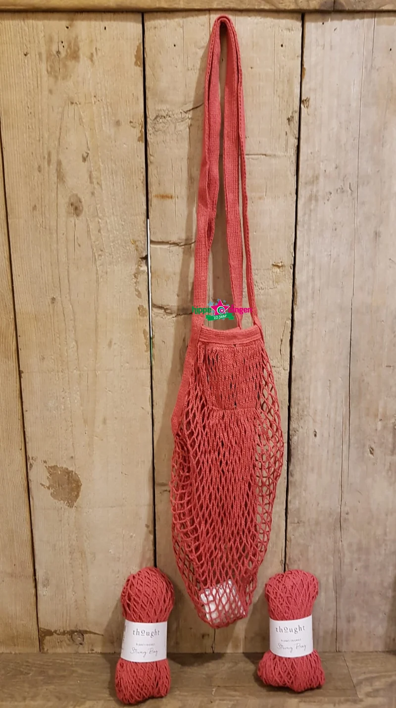 Thought String Bag Red