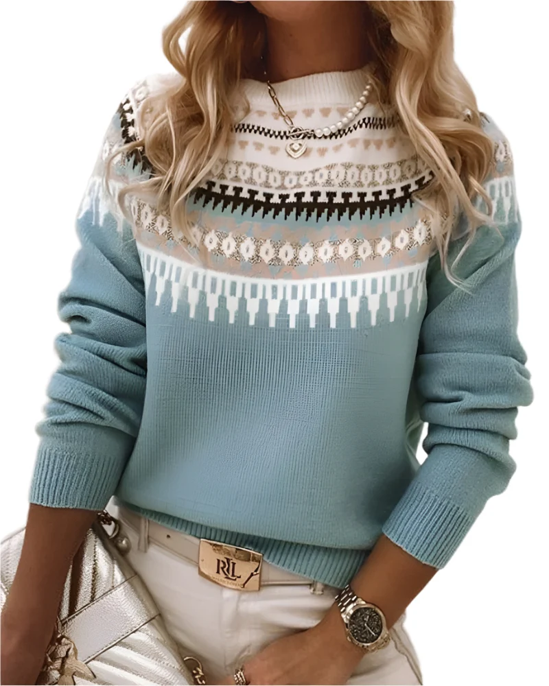 Dames Trui Nordic Design Zachte Brei