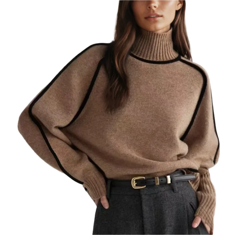 Dames Turtleneck Trui van Zachte materialen
