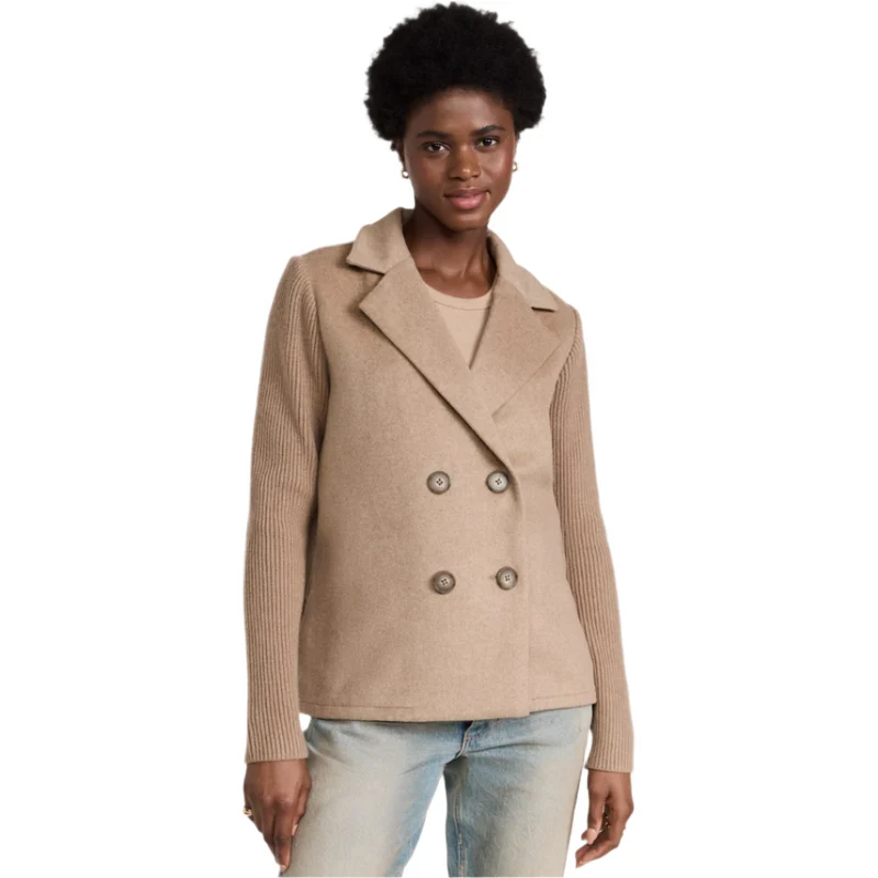 Dames Blazer Jas Gebreid Comfortabel