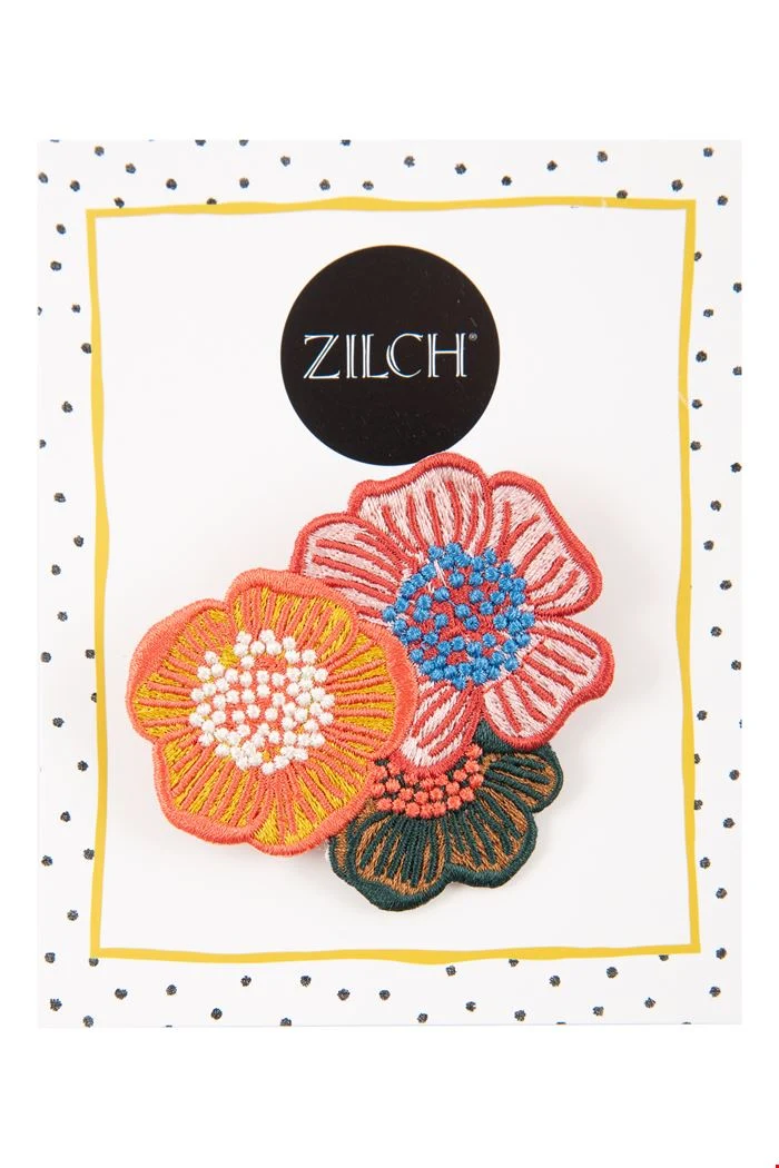 Brooche van 3 bloemen | Zilch brooche blossom