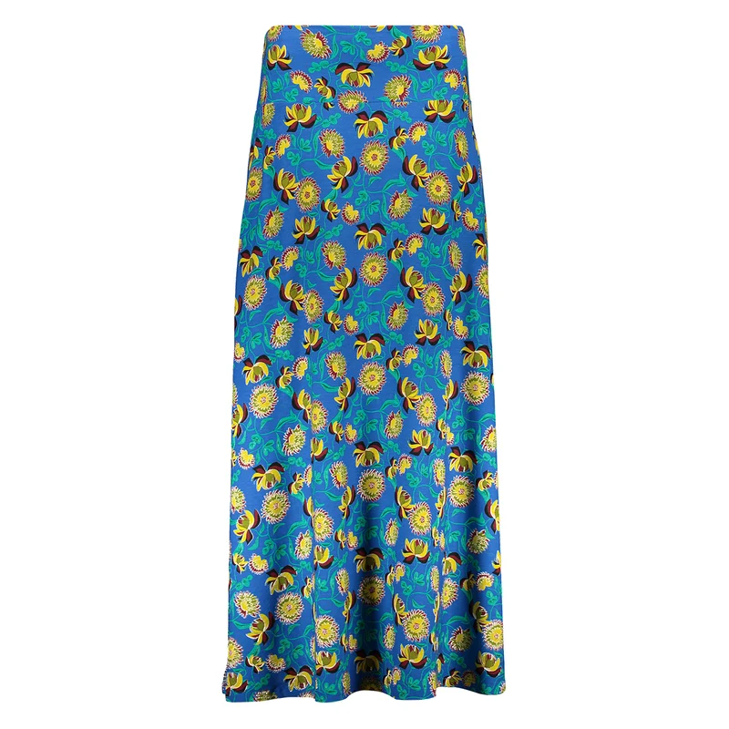 Rok met brede tailleband | Bakery Ladies long wide skirt flower kol